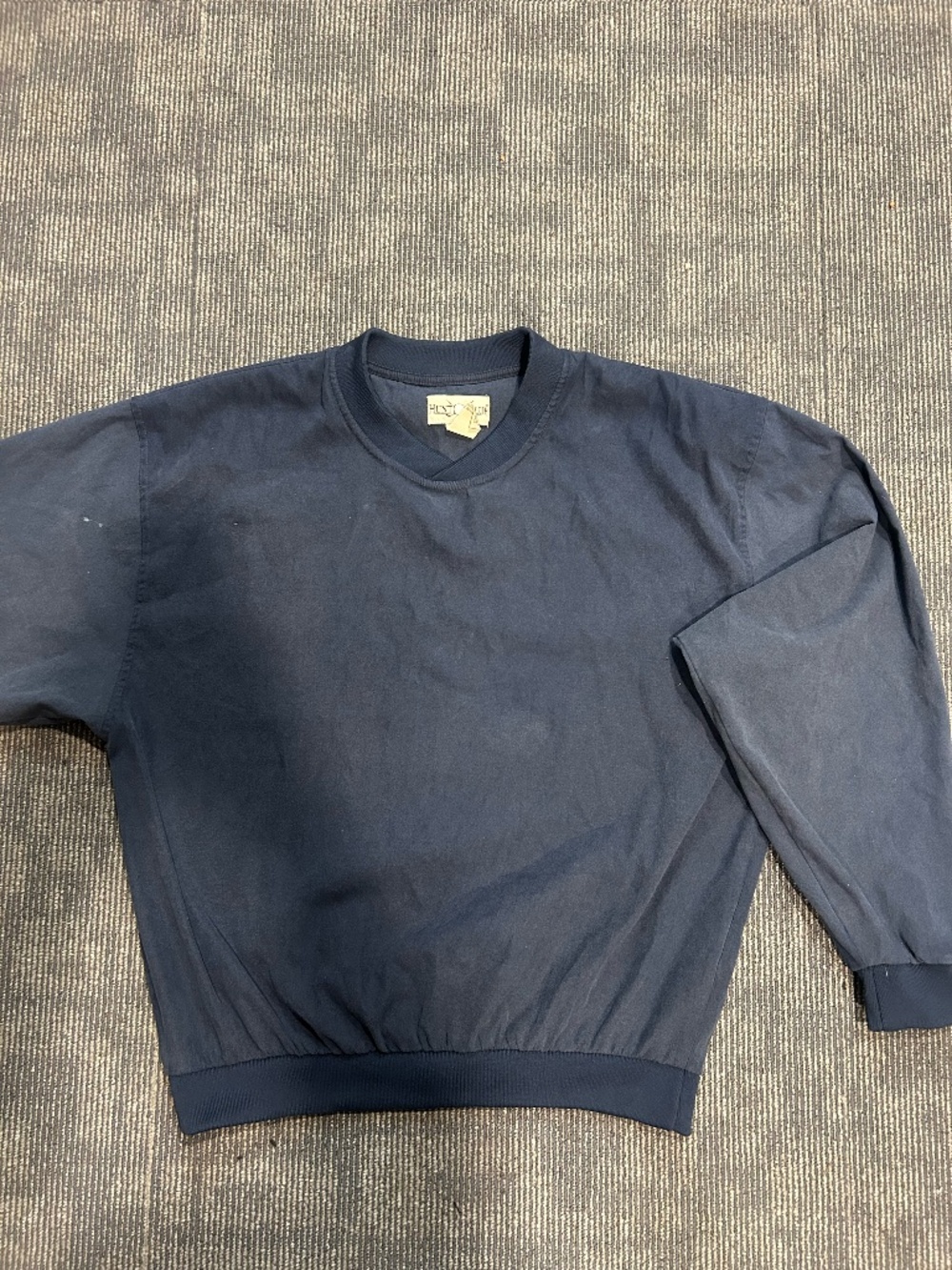 Vintage Hunt Club Navy Golf Pullover Sweater
